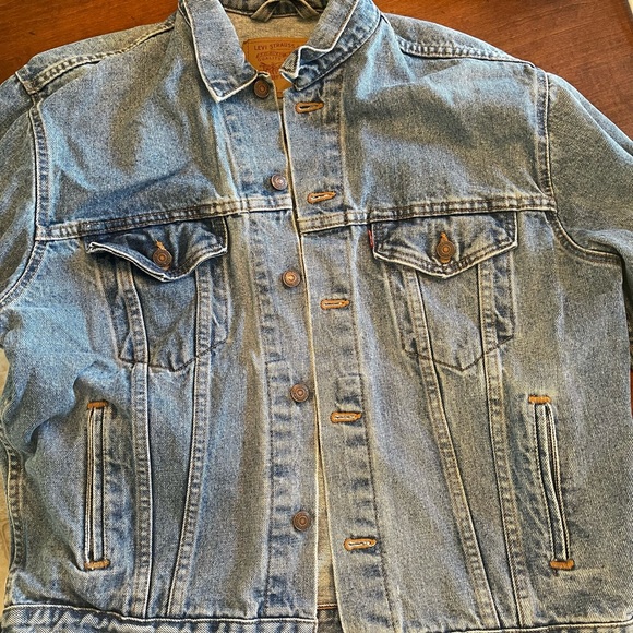 Levi’s Denim Trucker Jacket 80s/90s vintage size medium Men’s - Picture 12 of 13